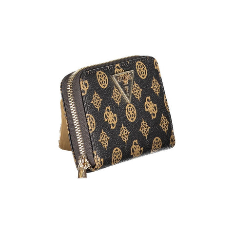Guess Jeans Brown Polyethylene Wallet Guess Jeans Retail Flare