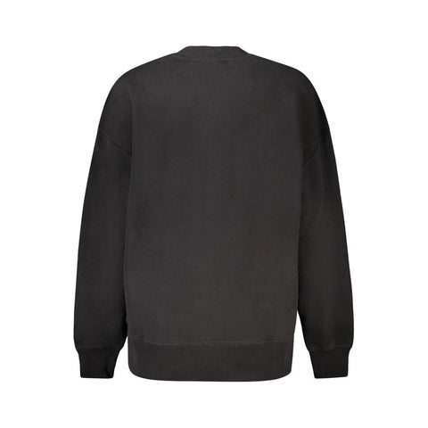 Calvin Klein Black Cotton Women Sweater Calvin Klein Retail Flare