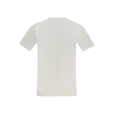 Calvin Klein White Cotton Men T-Shirt Calvin Klein Retail Flare