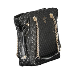 Guess Jeans Black Polyethylene Women Handbag Guess Jeans Retail Flare