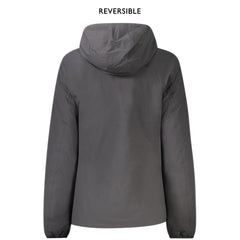 K-WAY Black Nylon Women Jacket K-WAY Retail Flare