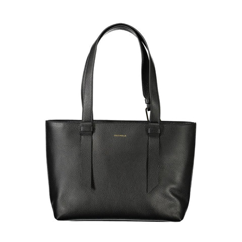 Coccinelle Black Leather Women Handbag Coccinelle Retail Flare