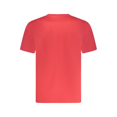 Pepe Jeans Red Cotton T-Shirt Pepe Jeans Retail Flare