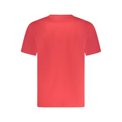 Pepe Jeans Red Cotton T-Shirt Pepe Jeans Retail Flare