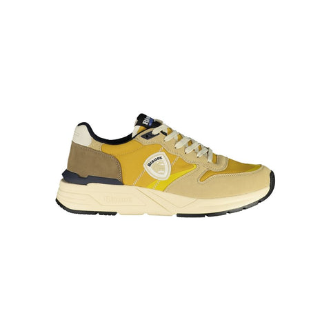 Blauer Beige Polyester Men Sneaker Blauer Retail Flare