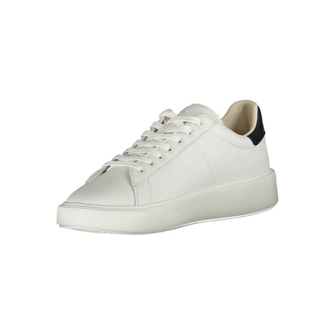 Blauer White Polyethylene Men Sneaker Blauer Retail Flare