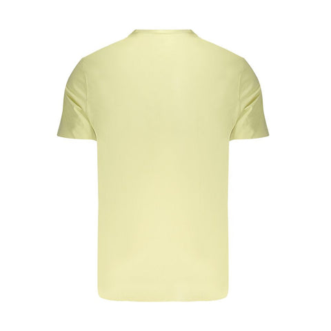 Calvin Klein Yellow Cotton T-Shirt Calvin Klein Retail Flare
