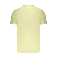 Calvin Klein Yellow Cotton T-Shirt Calvin Klein Retail Flare