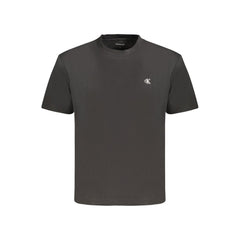 Calvin Klein Black Cotton T-Shirt Calvin Klein Retail Flare