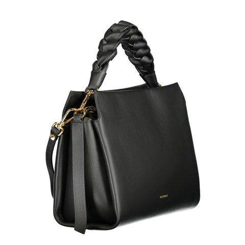Coccinelle Black Leather Handbag Coccinelle Retail Flare