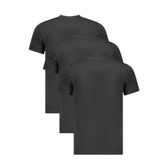 Calvin Klein Black Cotton Men T-Shirt Calvin Klein Retail Flare