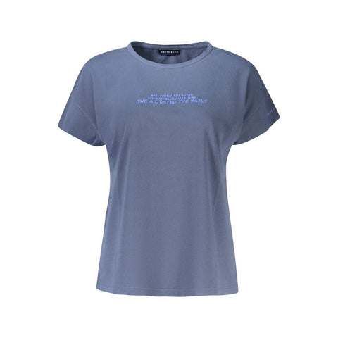 North Sails Blue Cotton Tops & T-Shirt North Sails Retail Flare
