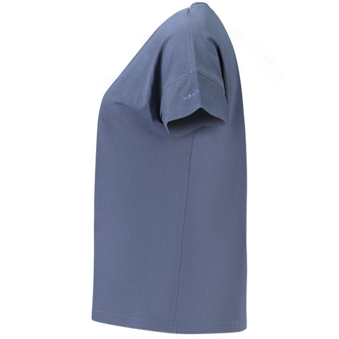 North Sails Blue Cotton Tops & T-Shirt North Sails Retail Flare