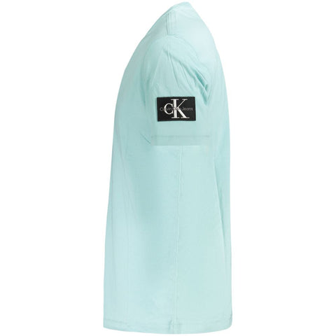 Calvin Klein Green Cotton T-Shirt Calvin Klein Retail Flare