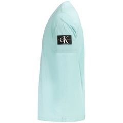 Calvin Klein Green Cotton T-Shirt Calvin Klein Retail Flare