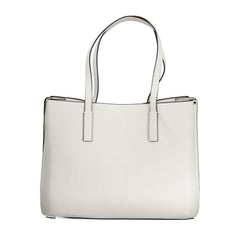 Guess Jeans White Polyethylene Handbag Guess Jeans Retail Flare