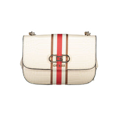 Guess Jeans Beige Polyethylene Handbag Guess Jeans Retail Flare