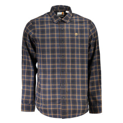 Timberland Blue Cotton Shirt Timberland Retail Flare