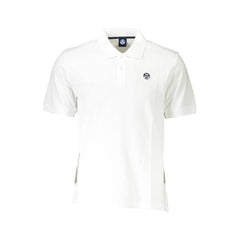 North Sails White Cotton Men Polo Shirt North Sails Retail Flare