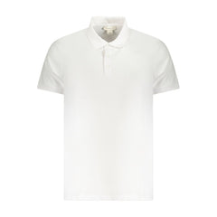 Calvin Klein White Cotton Men Polo Shirt Calvin Klein Retail Flare