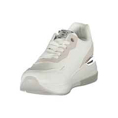Laura Biagiotti White Polyester Women Sneaker Laura Biagiotti Retail Flare
