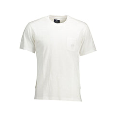 La Martina White Cotton Men T-Shirt La Martina Retail Flare