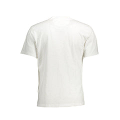La Martina White Cotton Men T-Shirt La Martina Retail Flare