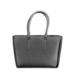 Calvin Klein Black Polyethylene Women Handbag Calvin Klein Retail Flare