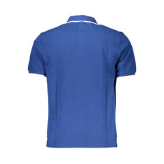North Sails Blue Cotton Polo Shirt North Sails Retail Flare