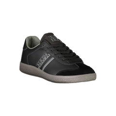 Napapijri Black Polyester Sneaker Napapijri Retail Flare