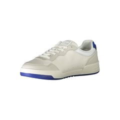 Tommy Hilfiger White Leather Men Sneaker Tommy Hilfiger Retail Flare