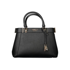 Guess Jeans Black Polyethylene Women Handbag Guess Jeans Retail Flare