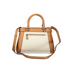 Guess Jeans Brown Cotton Women Handbag Guess Jeans Retail Flare