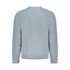 Napapijri Gray Cotton Men Sweater Napapijri Retail Flare