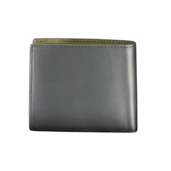 Tommy Hilfiger Black Leather Wallet Tommy Hilfiger Retail Flare