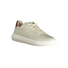 Calvin Klein Gray Polyethylene Men Sneaker Calvin Klein Retail Flare