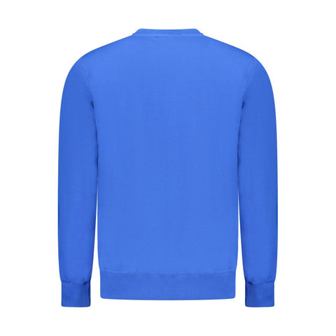 North Sails Blue Cotton Men Sweater