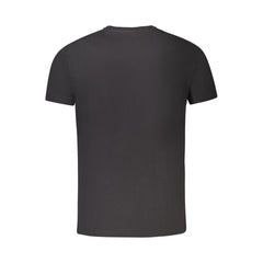 Timberland Black Cotton T-Shirt Timberland Retail Flare