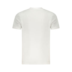 Cavalli Class White Cotton Men's T-Shirt Cavalli Class Retail Flare