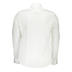 North Sails White Cotton Mens Shirt North Sails Retail Flare