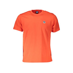 North Sails Red Cotton Men T-Shirt North Sails Retail Flare