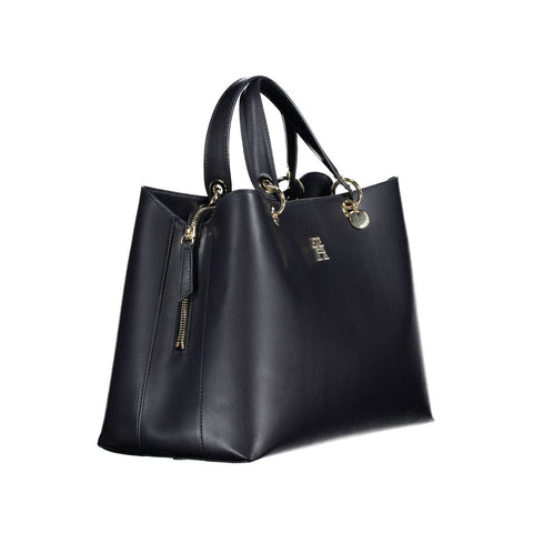 Tommy Hilfiger Blue Polyethylene Women Handbag Tommy Hilfiger Retail Flare