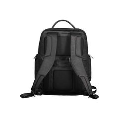 Piquadro Black Recycled Polyethylene Men Backpack Piquadro Retail Flare
