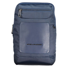 Piquadro Blue Recycled Polyethylene Men Shoulder Bag Piquadro Retail Flare