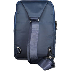 Piquadro Blue Recycled Polyethylene Men Shoulder Bag Piquadro Retail Flare