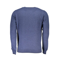North Sails Blue Polyamide Men Sweater North Sails Retail Flare