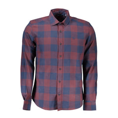 North Sails Red Cotton Men Shirt North Sails Retail Flare