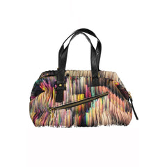Desigual Black Polyester Handbag Desigual Retail Flare