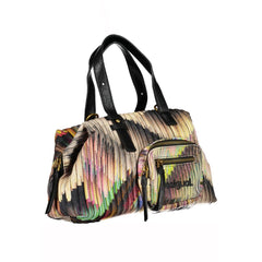Desigual Black Polyester Handbag Desigual Retail Flare
