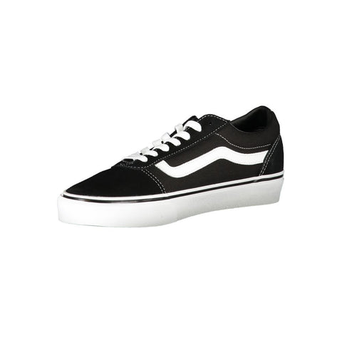 Vans Black Polyester Sneaker Vans Retail Flare
